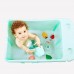 Bathtubs Freestanding Baby Children Bathing Can sit on The Folding Green Newborn Baby Convenient Storage Do not Leak - B07H7KFWP7